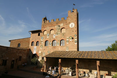 Town of Etruscan-Roman period built with Tuscan tiles and home town of writer Giovanni Boccaccio.